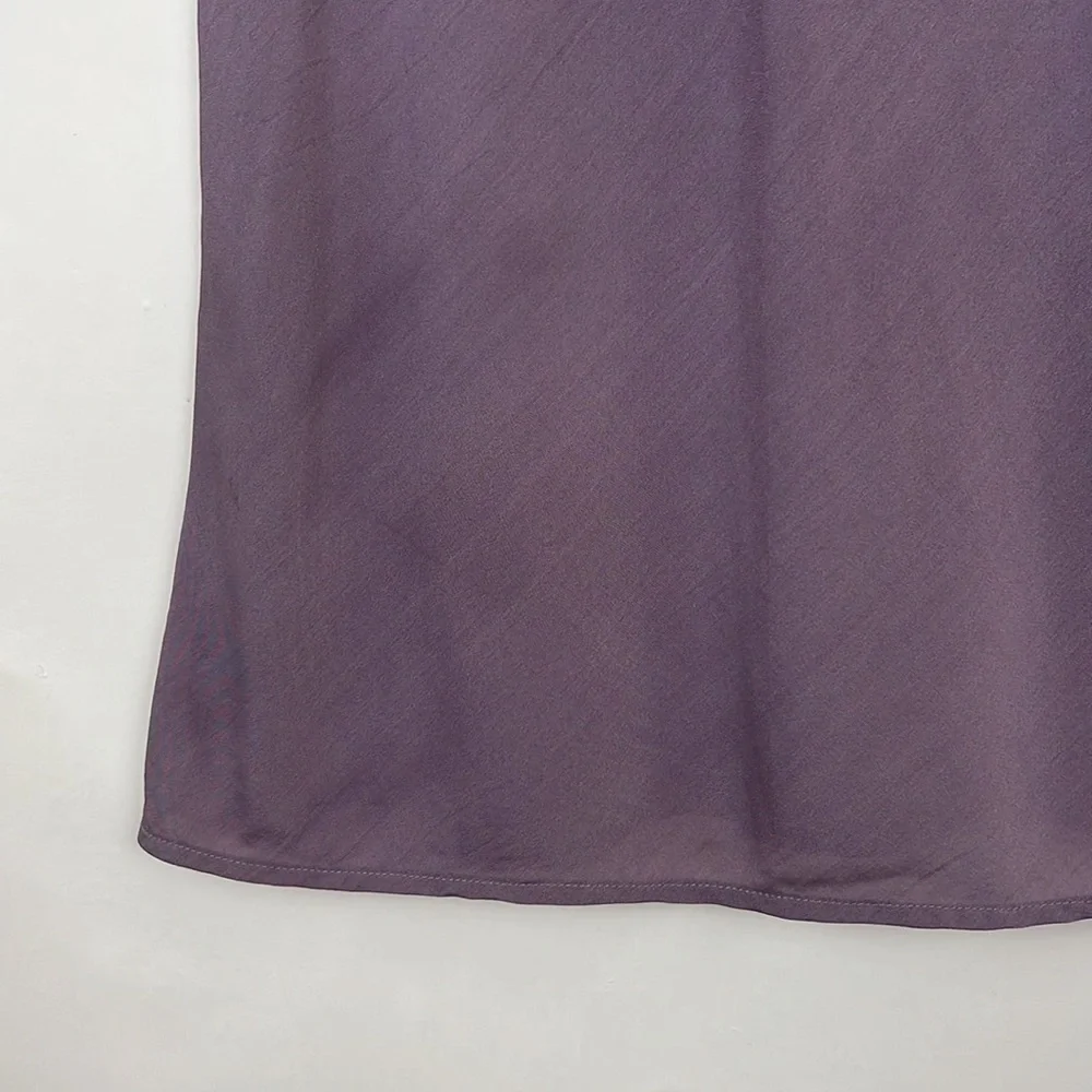 Tank top sheer lavender cami with adjustable straps S - Picture 4 of 7